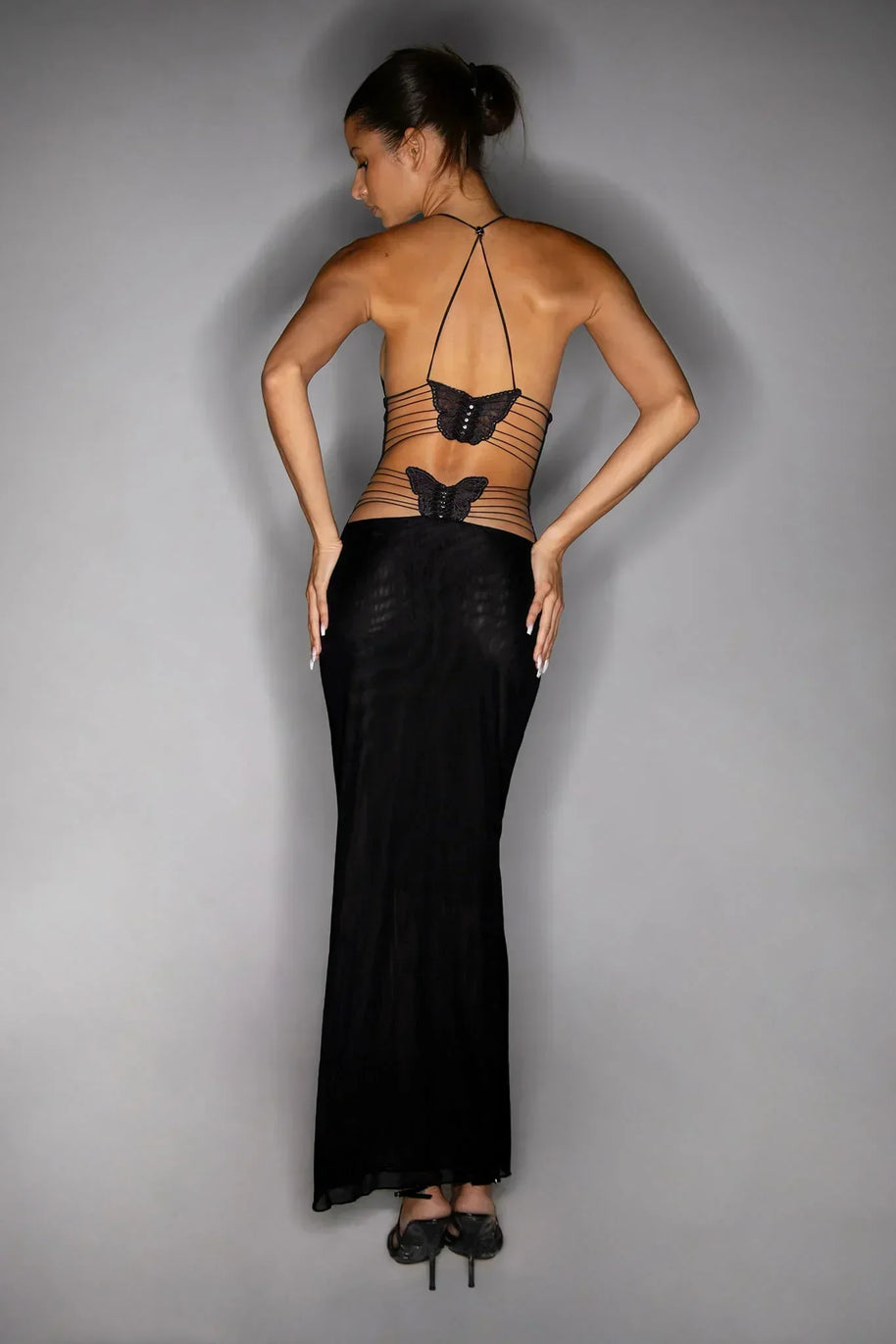 WW | Maxi-Kleid mit Blumenmuster für Damen