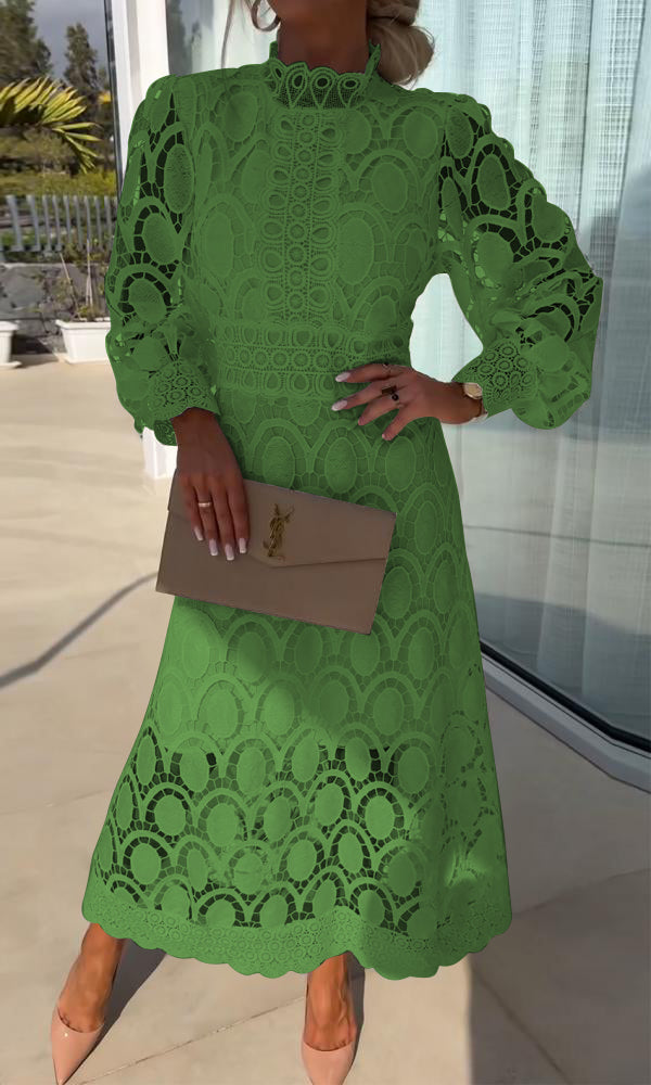 WW | Damen Spitze Freizeitkleid