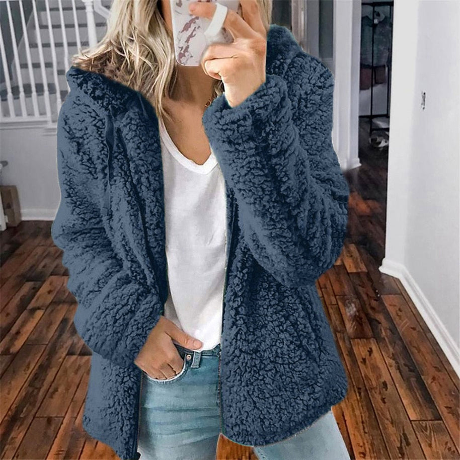 WW | Weiche Kapuzenjacke für Frauen