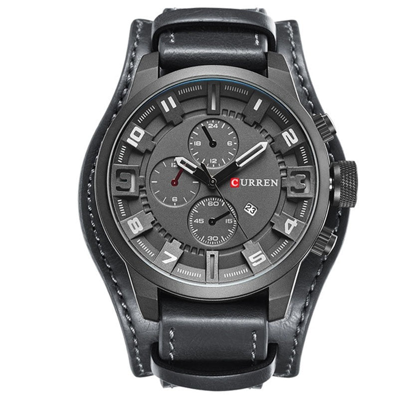 WW | Luxe Navigator Uhr Lederband