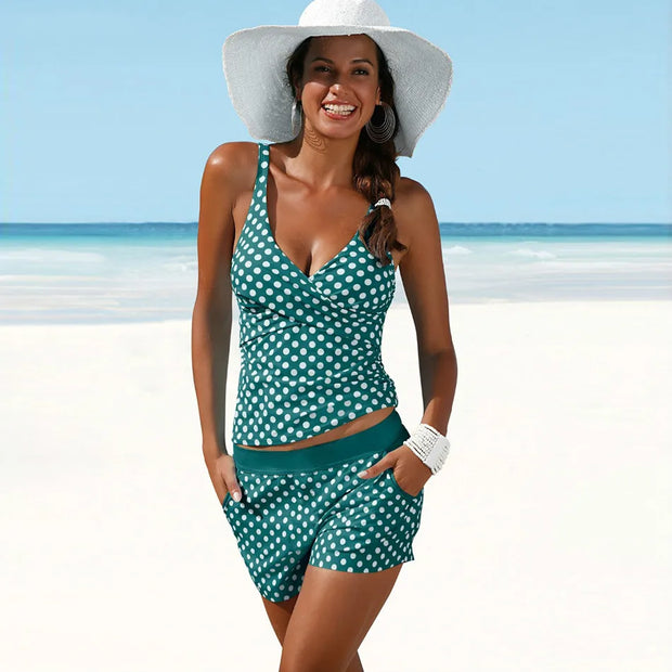 WW | Tankini Satz Mit Polkadot Für Damen
