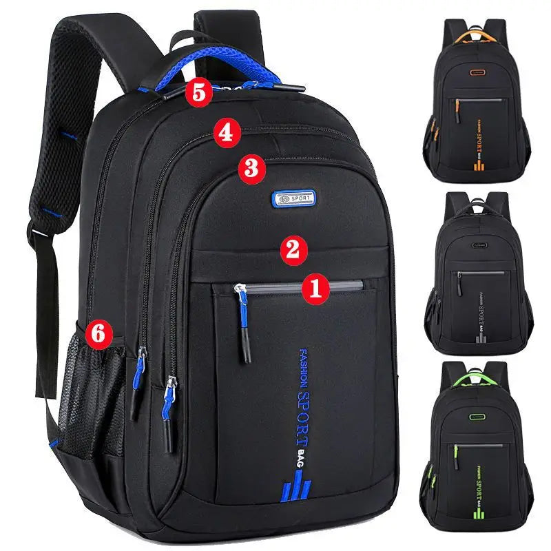 WW | Stylischer Wasserdichter Oxford Rucksack Für Herren