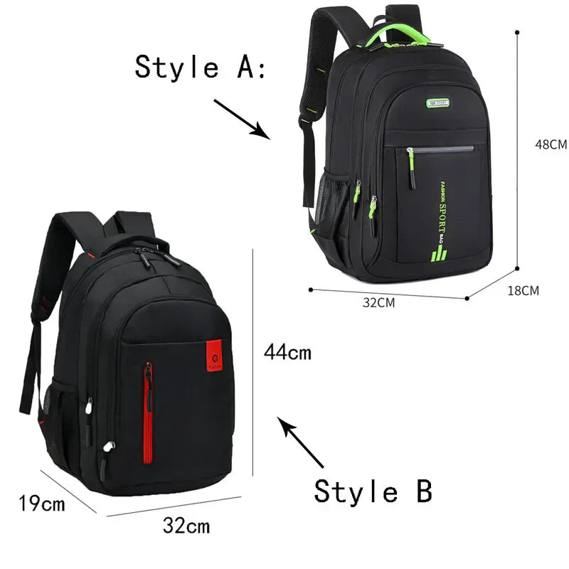 WW | Stylischer Wasserdichter Oxford Rucksack Für Herren