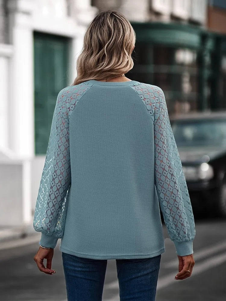WW – Eleganter Pullover-Bluse