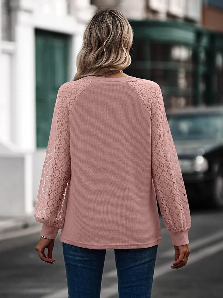 WW – Eleganter Pullover-Bluse