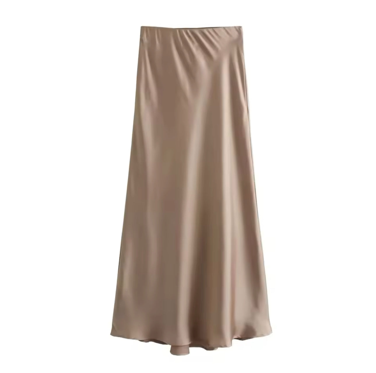 WW | Satin Maxirock Für Damen