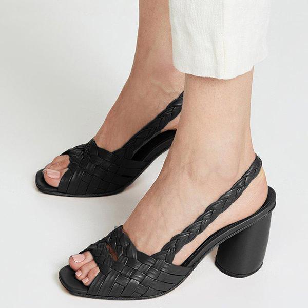WW | Hohe Absätze Vintage Sandalen