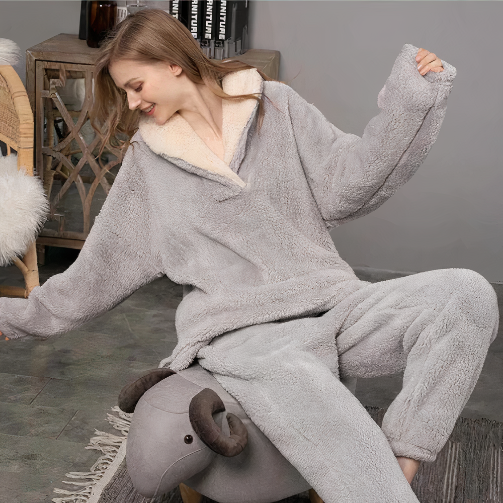 WW - Fleece-Pyjamaset Für Damen