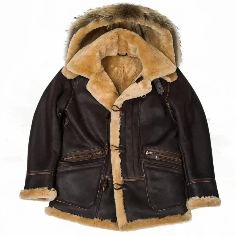 WW | Stylische Lederjacke Für Herren
