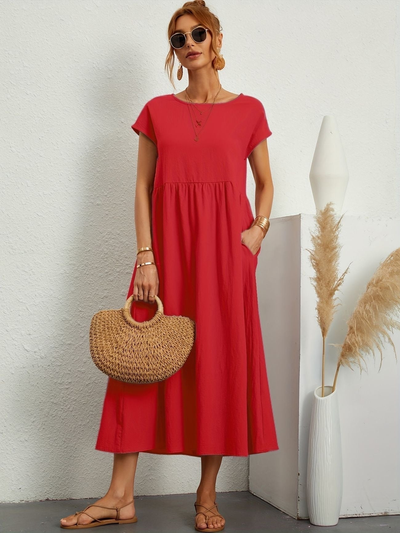 Elegantes Freizeitkleid
