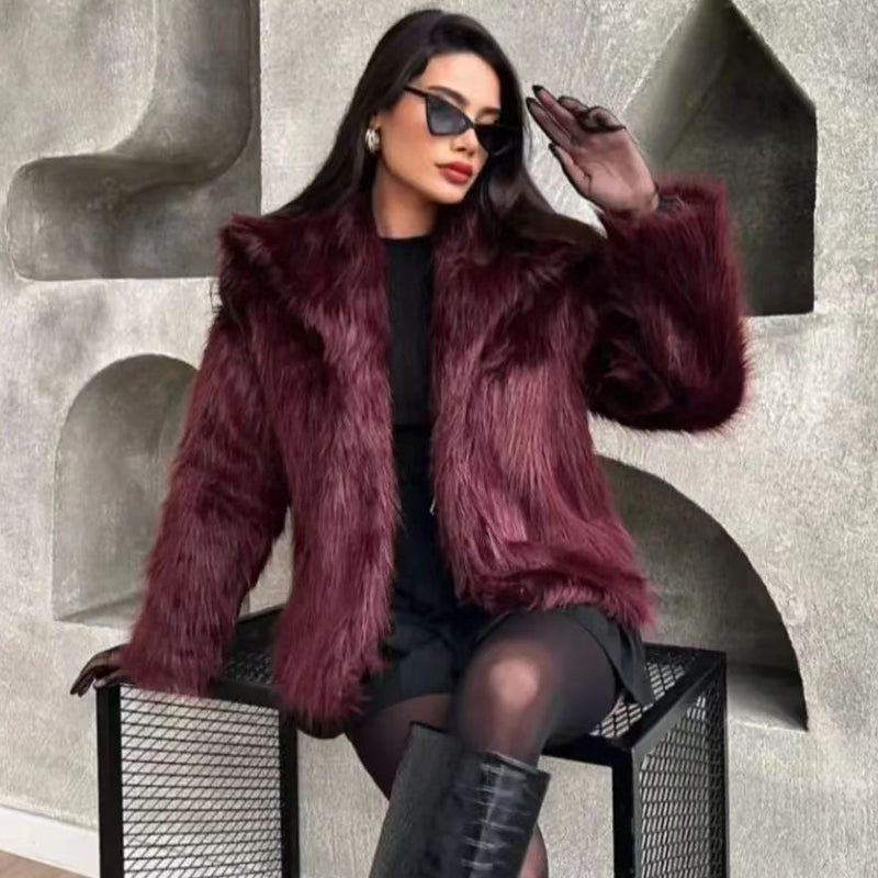WW | Warme Pelzjacke für Damen im stilvollen Design