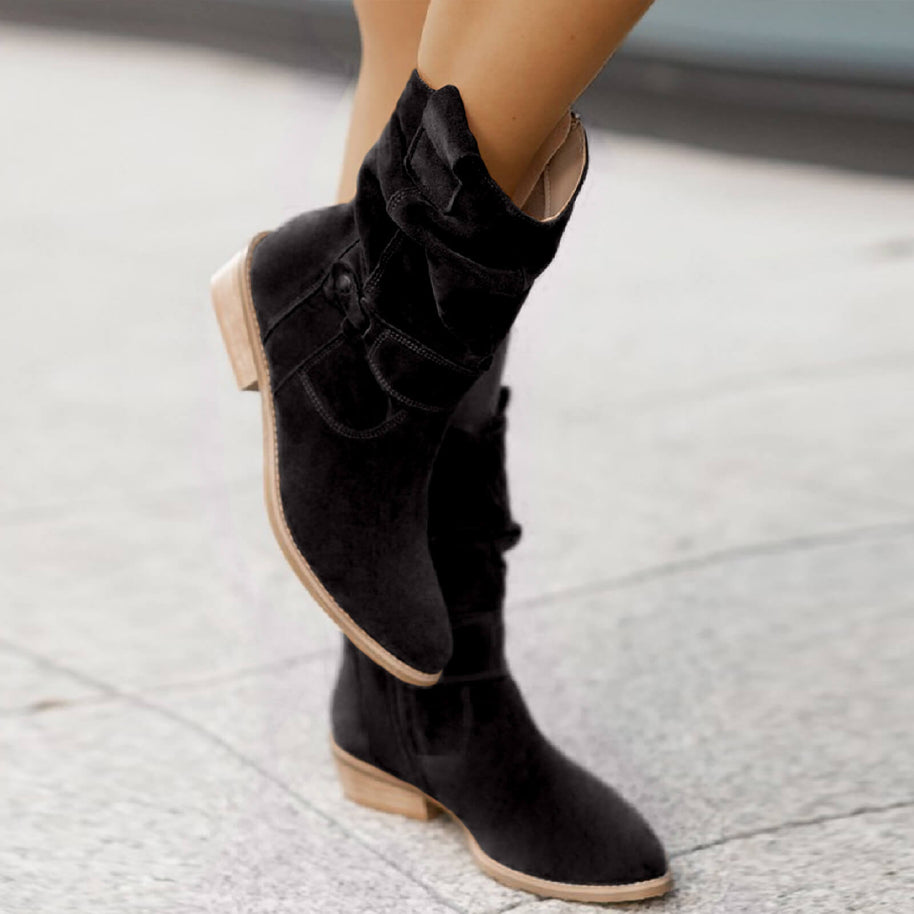WW | Damen Stiefel aus Wildleder