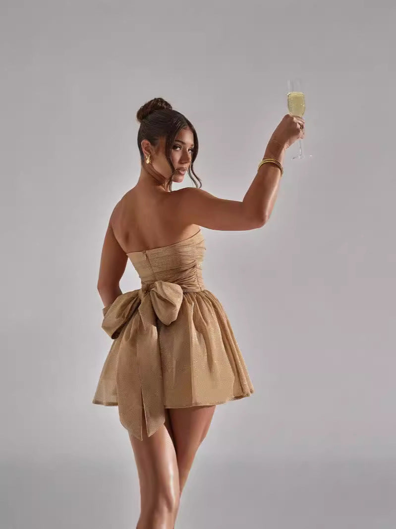WW | Sexy Elegante Druck Mesh V-Ausschnitt Abendkleid Kleider