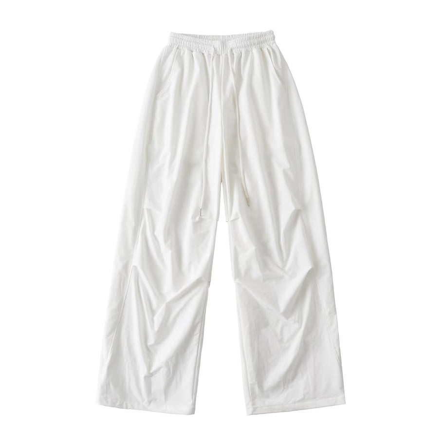 Damen weite Freizeithose mit elastischem Bund und praktischen Seitentaschen WW