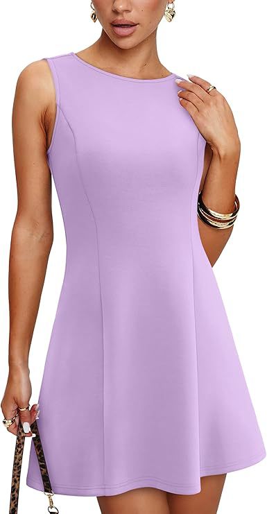 Damen A-Linien Kleid aus hochwertigem Stoff mit ergonomischem Schnitt WW