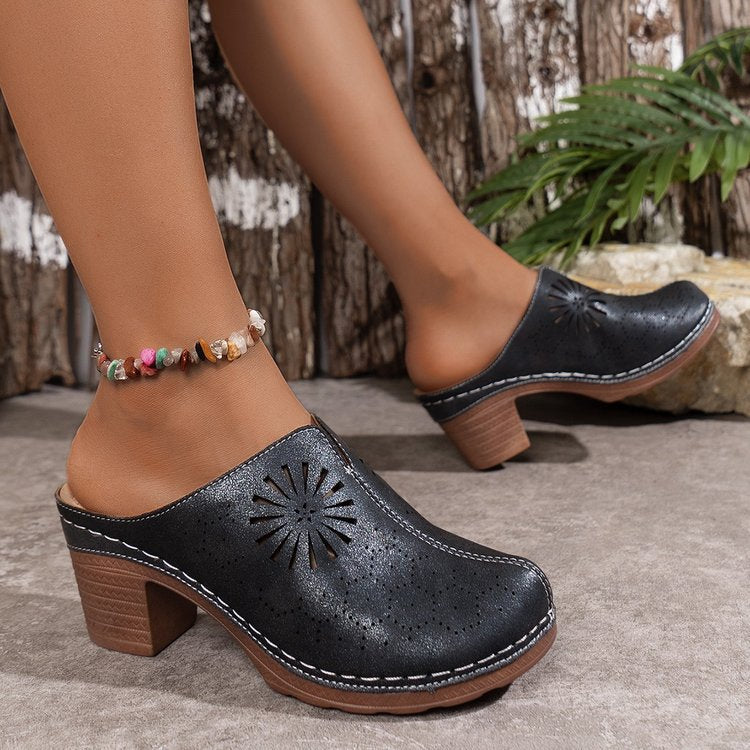Damen offene Clogs W&W