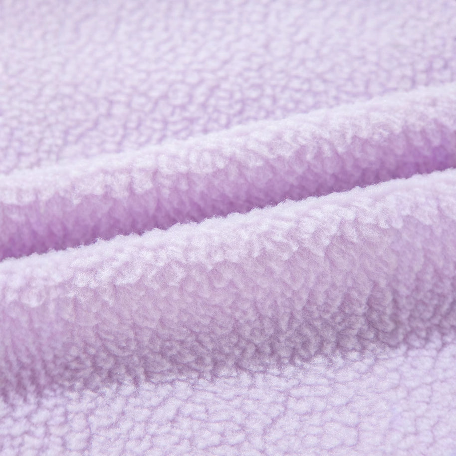 Damen Fleece-Pullover mit hohem Kragen und praktischer Fronttasche WW