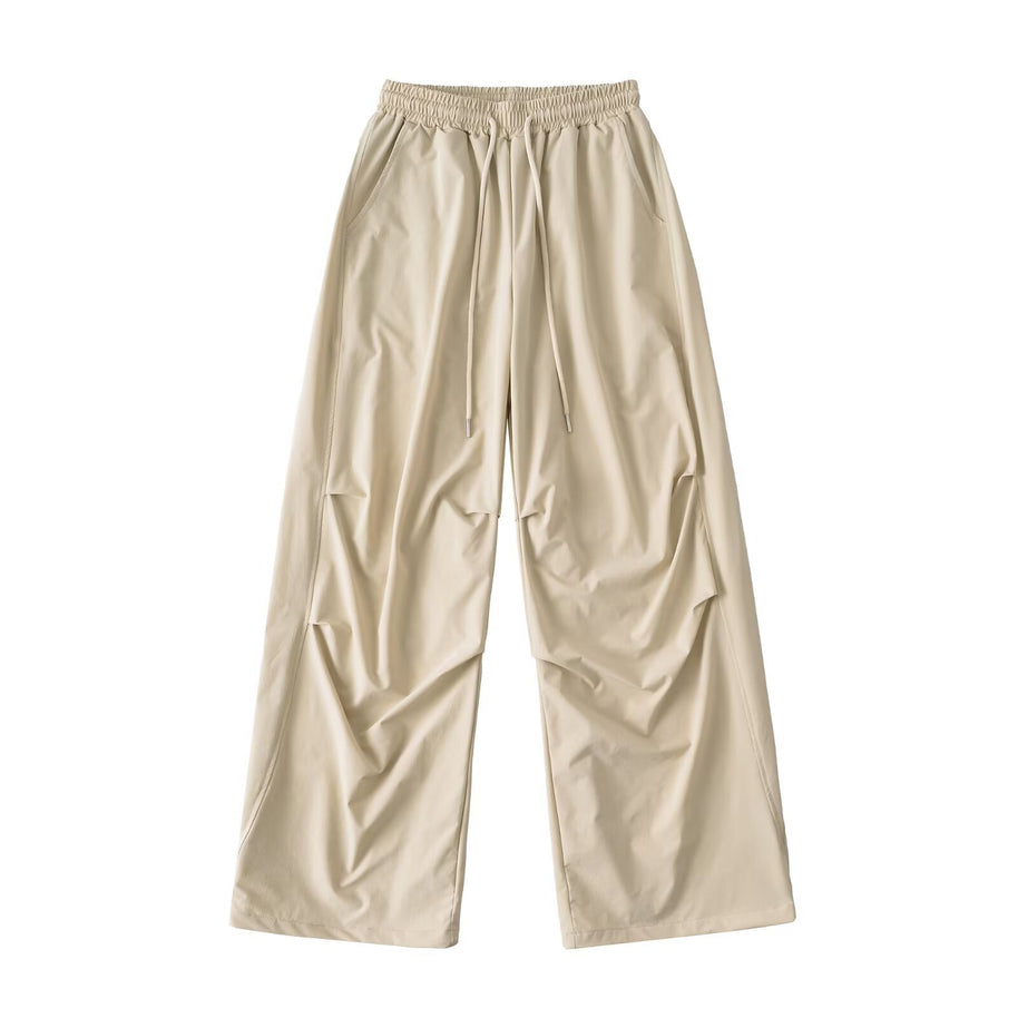 Damen weite Freizeithose mit elastischem Bund und praktischen Seitentaschen WW
