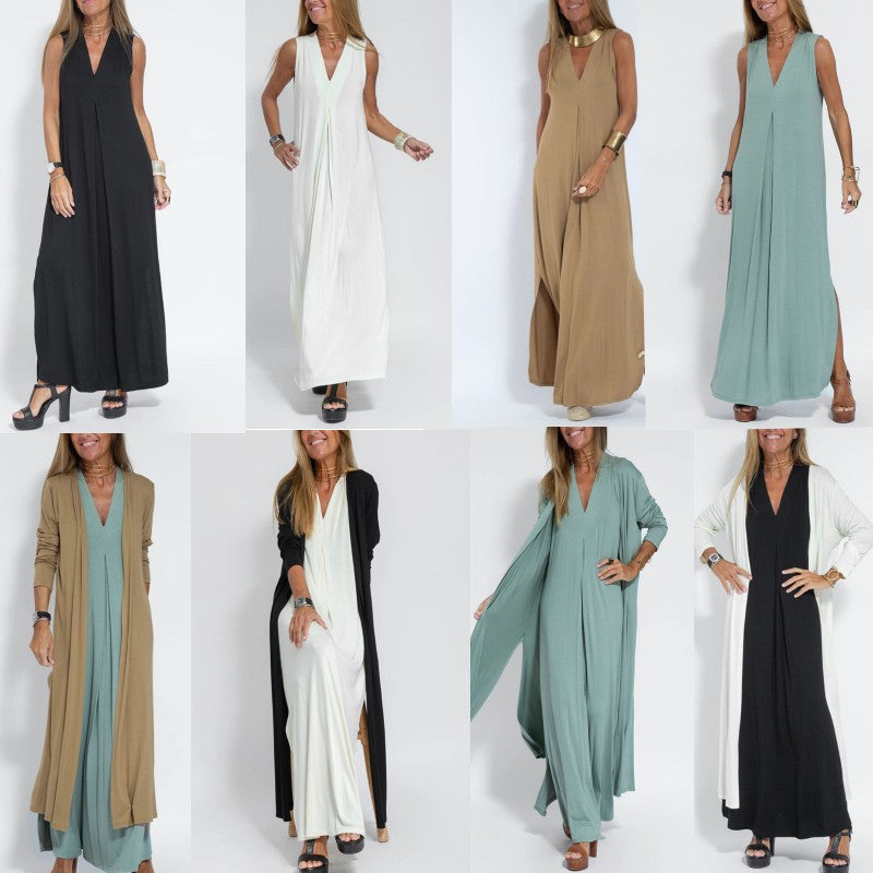 Modisches und leichtes Kleid