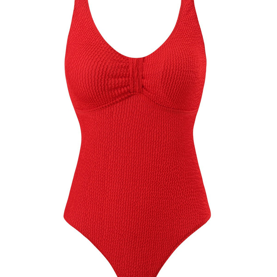 Damen Badeanzug mit strukturiertem Design WW