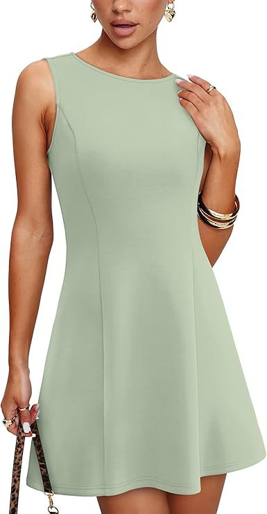 Damen A-Linien Kleid aus hochwertigem Stoff mit ergonomischem Schnitt WW