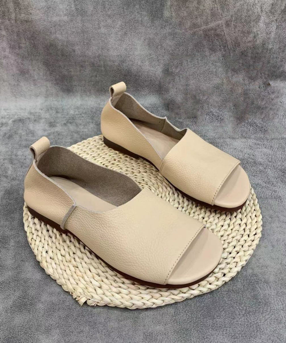 WW | Flache Schuhe mit Offenen Zehen