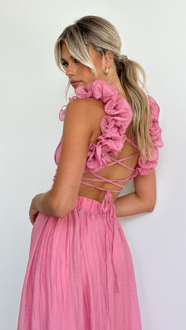 WW | Kleid mit tiefem V-Ausschnitt und schmeichelnder Silhouette für Frauen