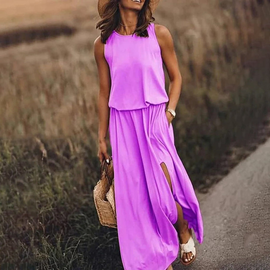 WW - Lässiges Sommerkleid mit Schlitz