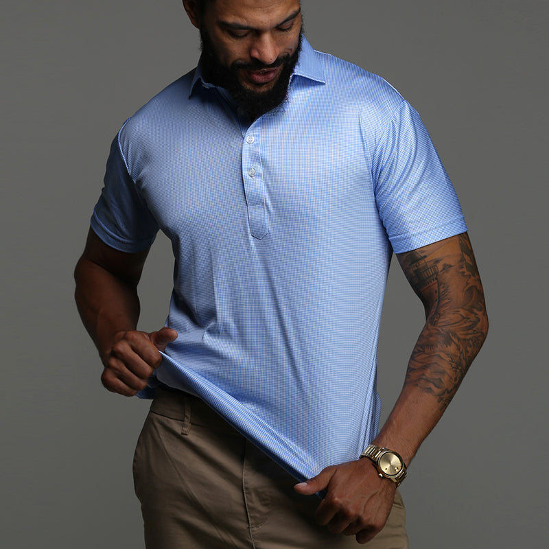 WW | Kleid-Polo mit Steifem Kragen