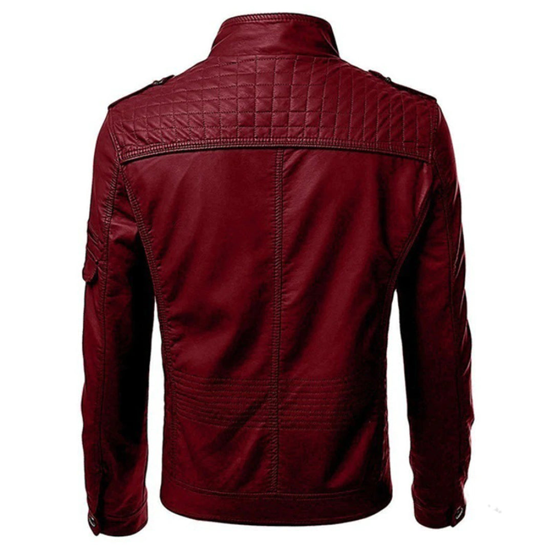 WW | Herren moderne Lederjacke
