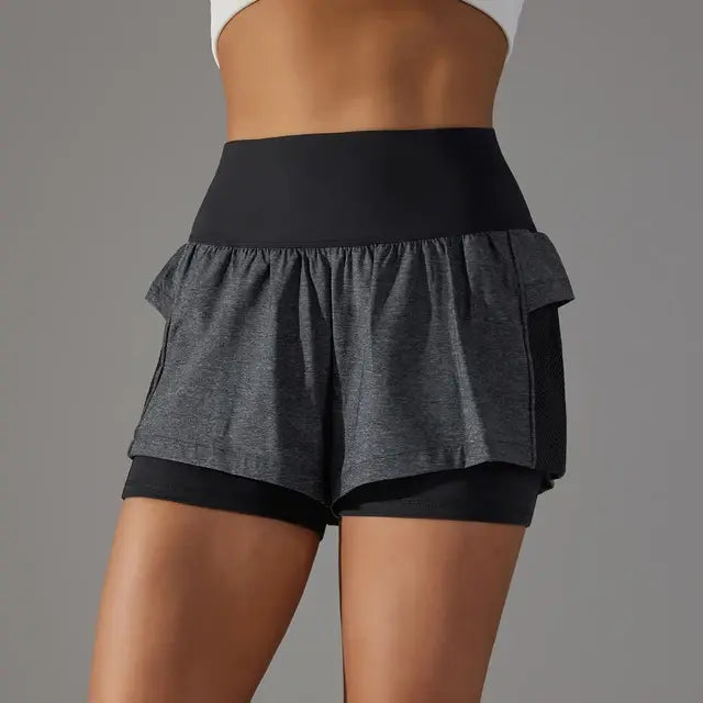 WW | Gym Sport Laufshorts Für Damen Mit Hoher Taille