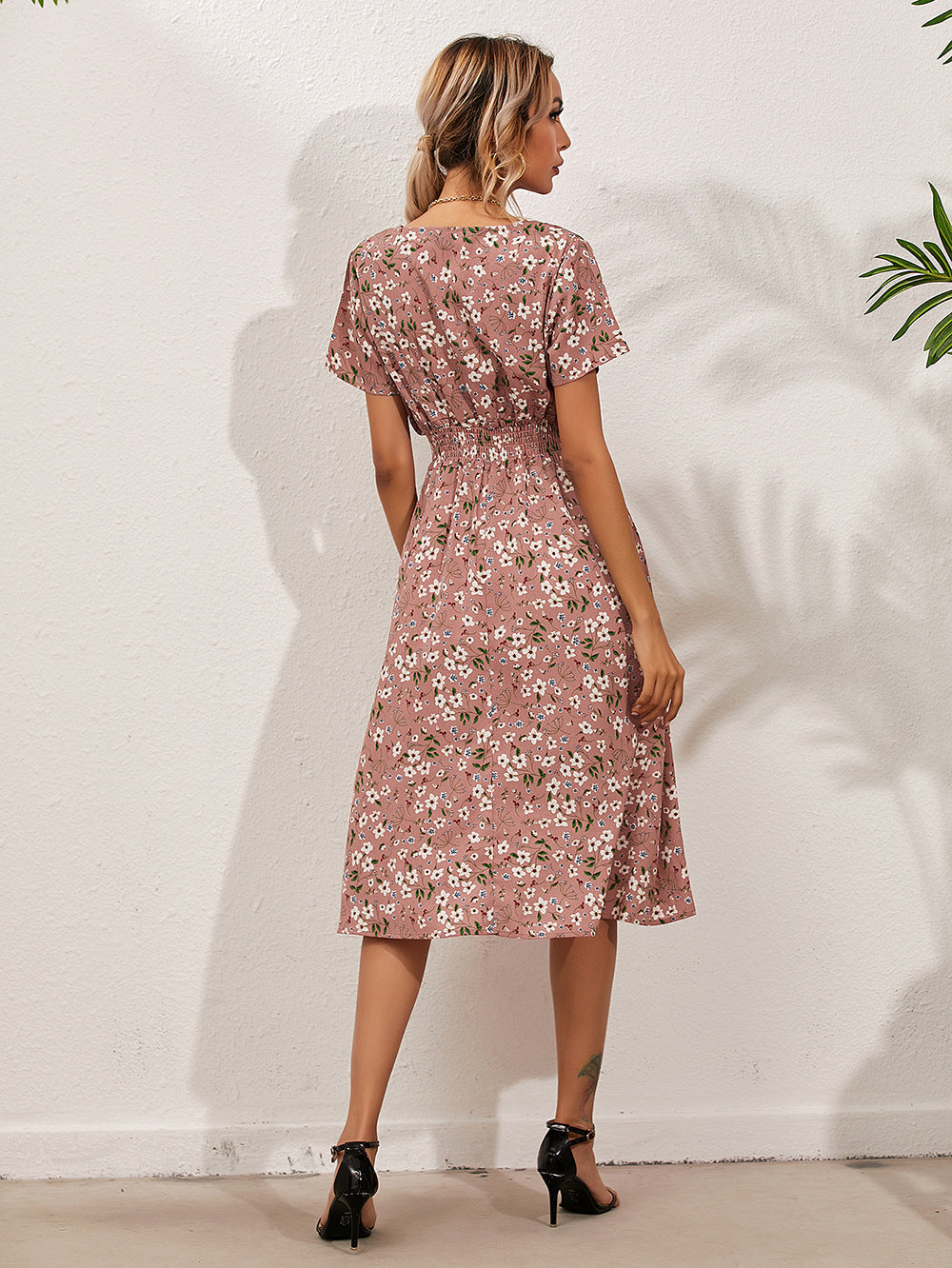 WW | Damen Kleid mit Blumenmuster