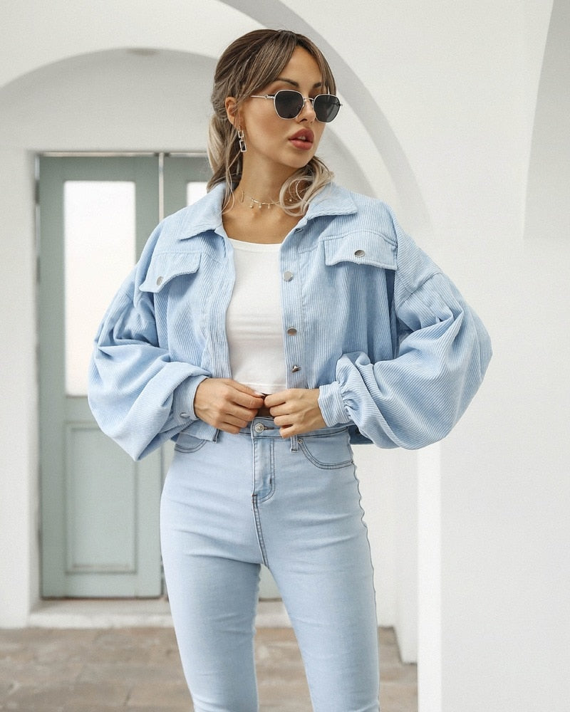 Kuschelige Herbstjacke