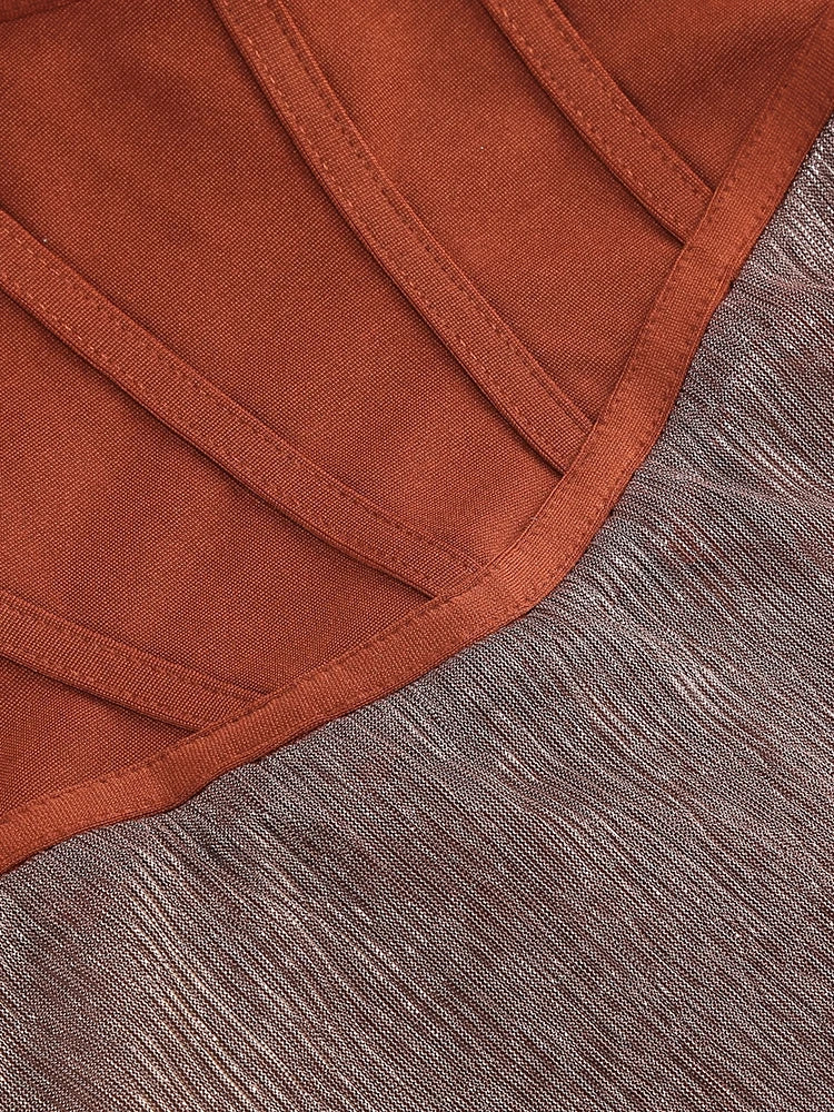 WW | Glitzer Rückenfrei Abend Maxi Kleid