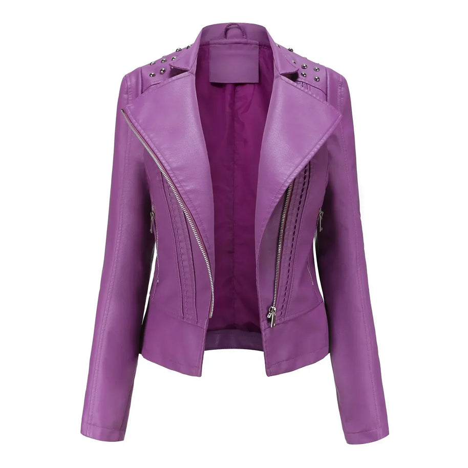 WW | Elegante Lederjacke Für Damen.