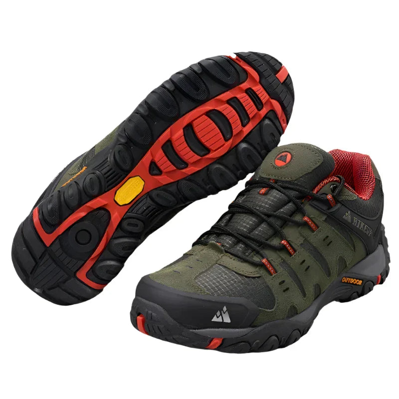 WW | Niedrig Wasserabweisende Wanderschuhe Mit Robuster Sohle Für Herren