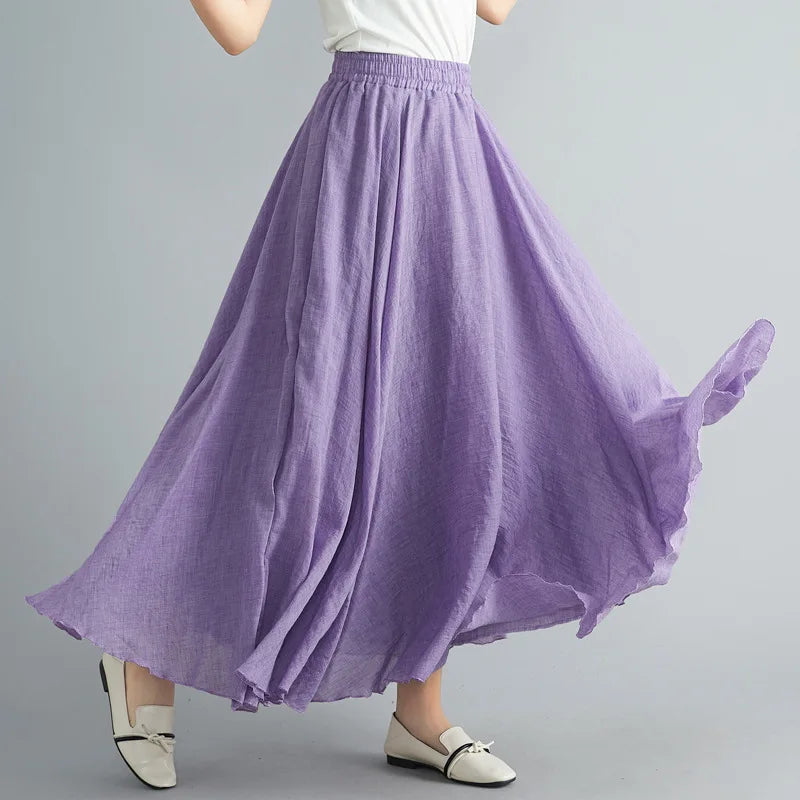 WW | Maxi Rock Für Damen Luftig & Modisch