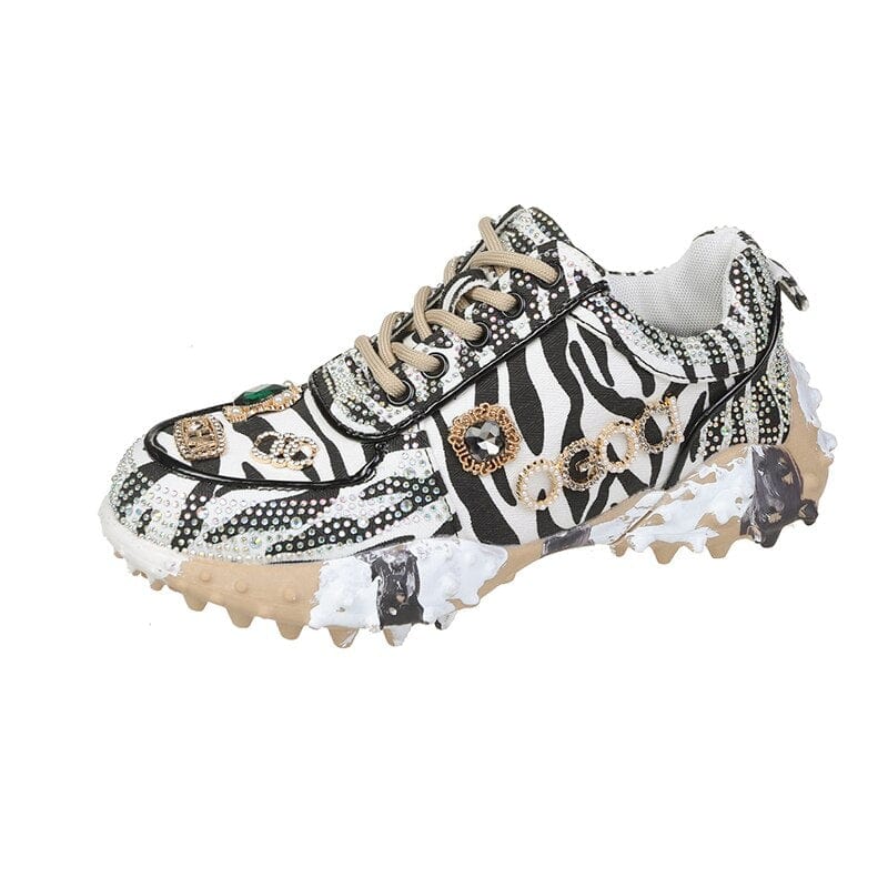 WW | Funkelnde Diamanten Schuhe