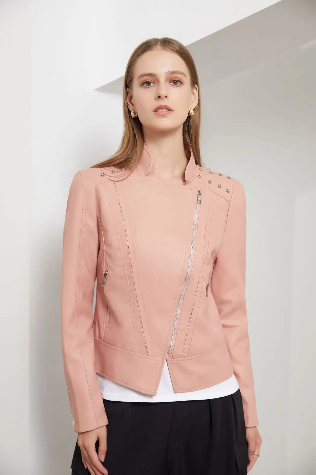 WW | Elegante Lederjacke Für Damen.