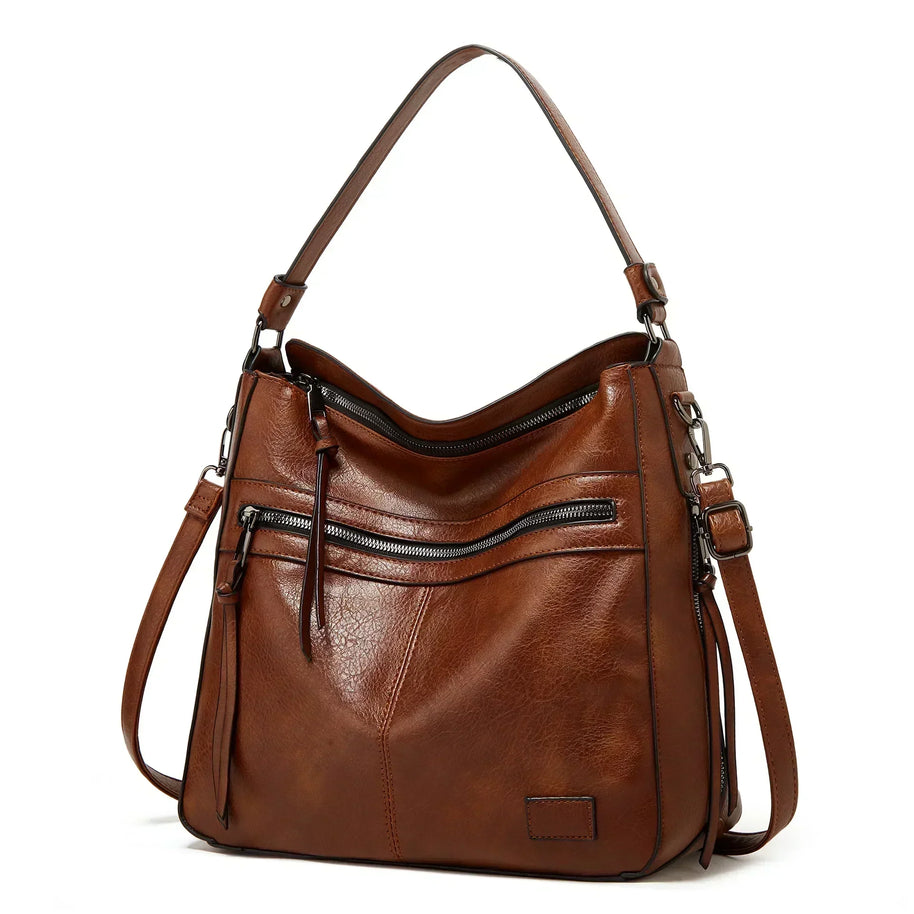 WW | Elegante Leder Umhängetasche