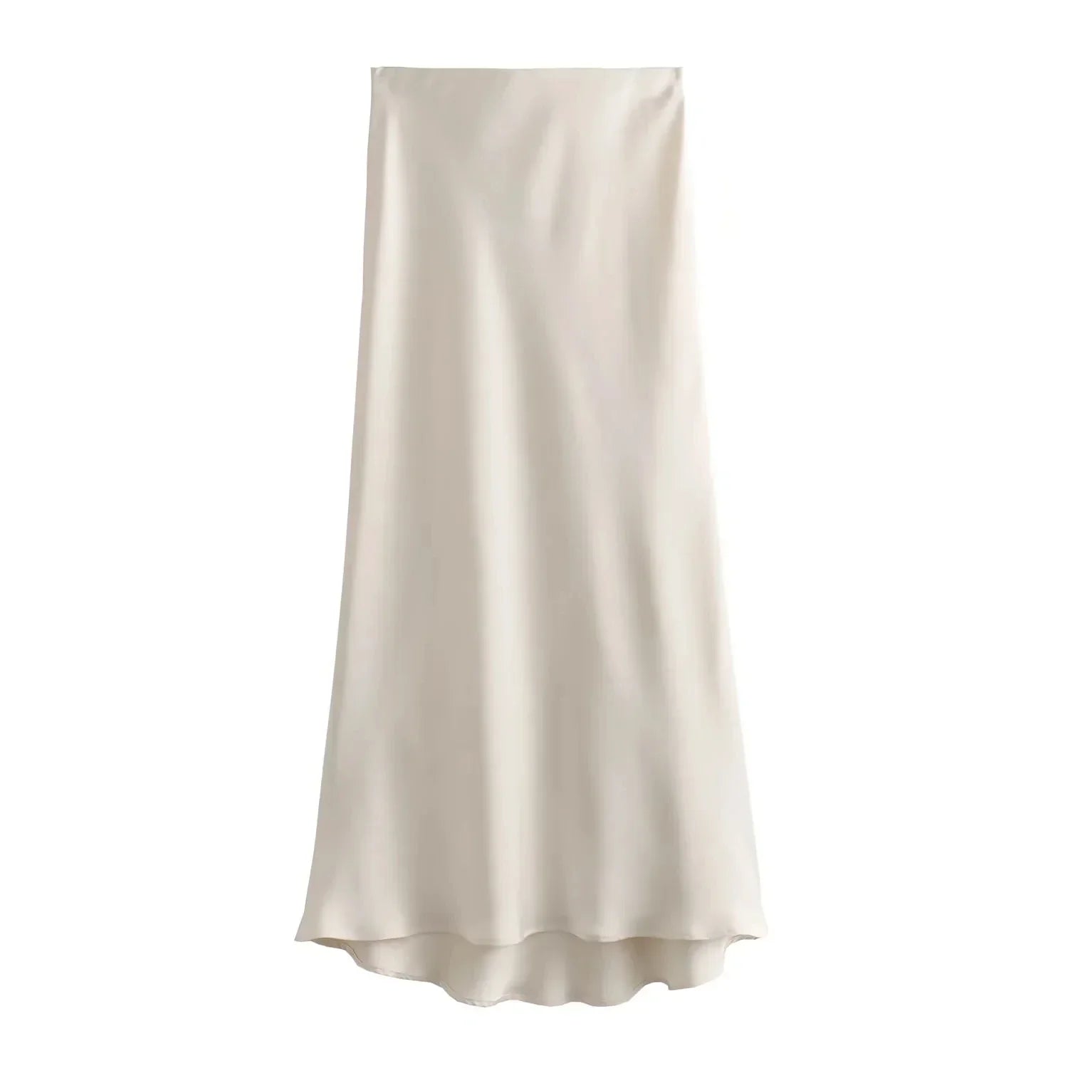 WW | Satin Maxirock Für Damen