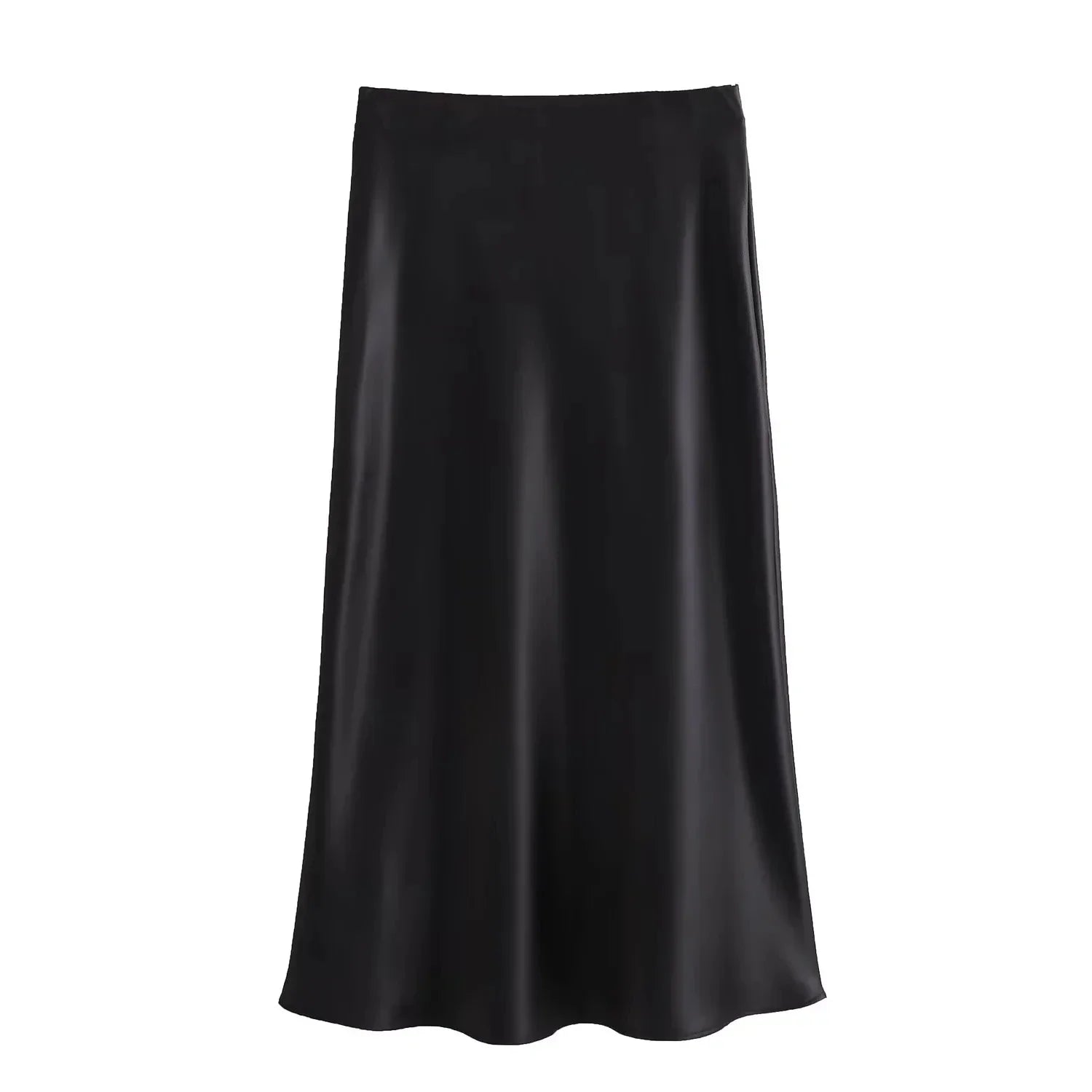 WW | Satin Maxirock Für Damen