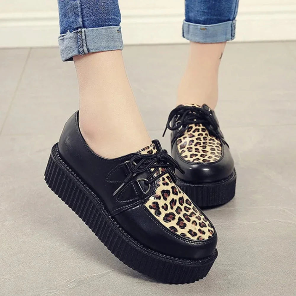 WW | Plattform Wildleder Schnür Creepers