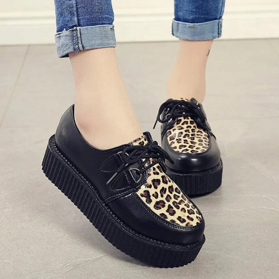 WW | Plattform Wildleder Schnür Creepers