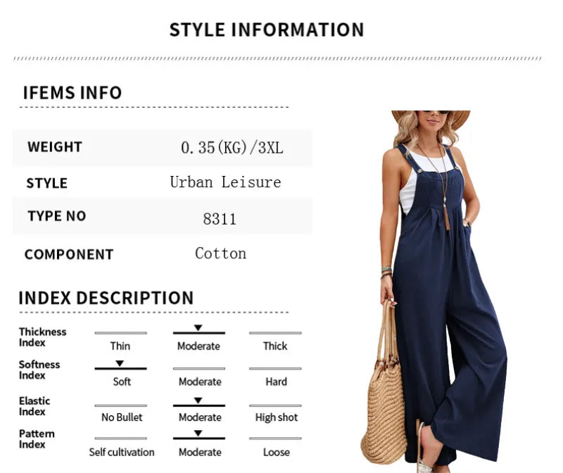 WW | Boho Lässig Jumpsuits