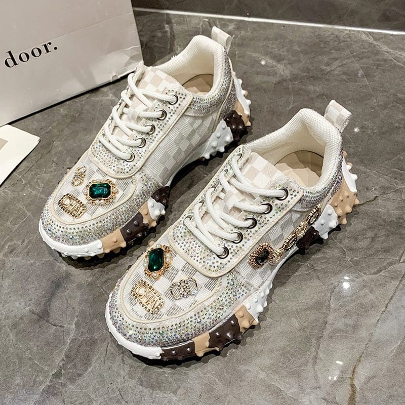 WW | Funkelnde Diamanten Schuhe