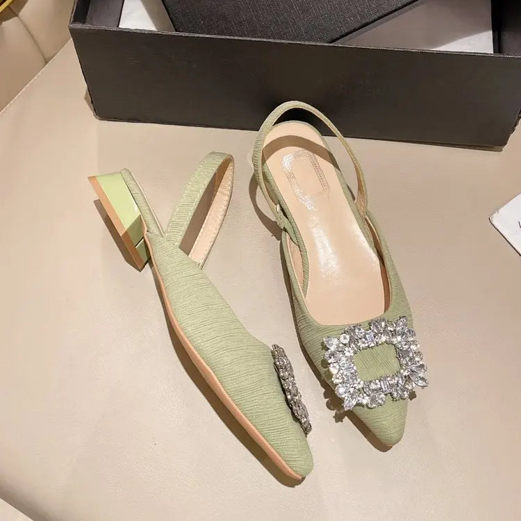 WW | Push Me Back Slingback Schuhe