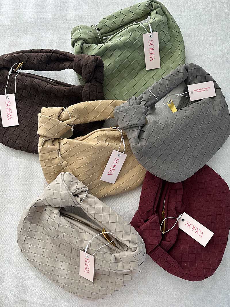 WW | Geflochtene Mini Tasche Aus Wildleder