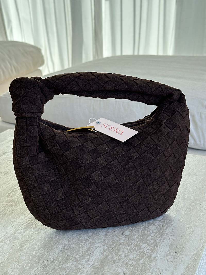 WW | Geflochtene Mini Tasche Aus Wildleder
