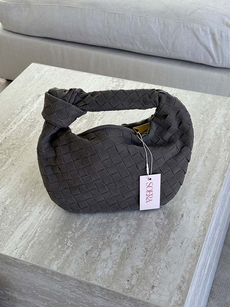 WW | Geflochtene Mini Tasche Aus Wildleder